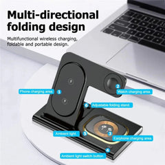 Fast Wireless Charger Pad for iPhone, Samsung, Hui, Xiaomi, AirPods, Smart Watch