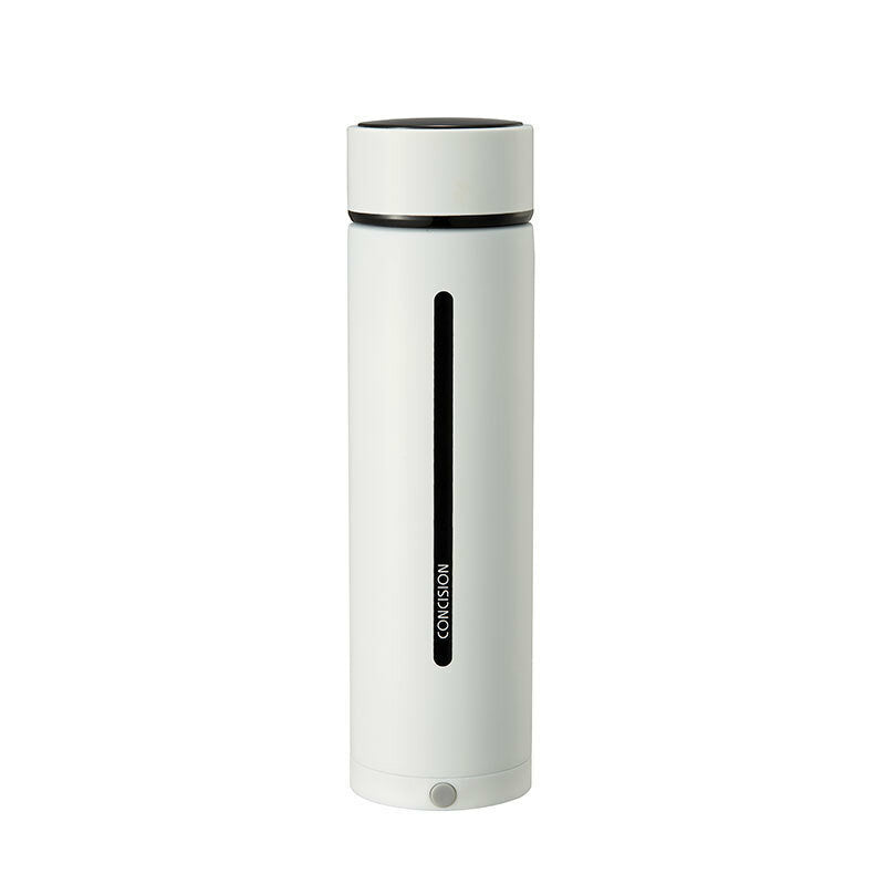 450ml Insulated Cup Smart LCD Temperature Display Vacuum Thermos Food Grade Stainless Steel Water Bottle With Phone Holder