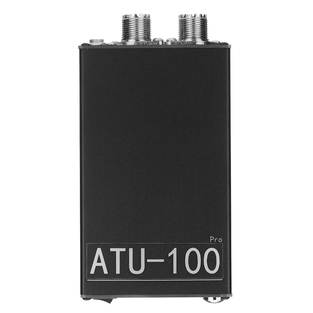 1.8Mhz-30Mhz OLED Display Automatic Antenna Tuner Built-in Battery for 10W to 100W Shortwave Radio Station