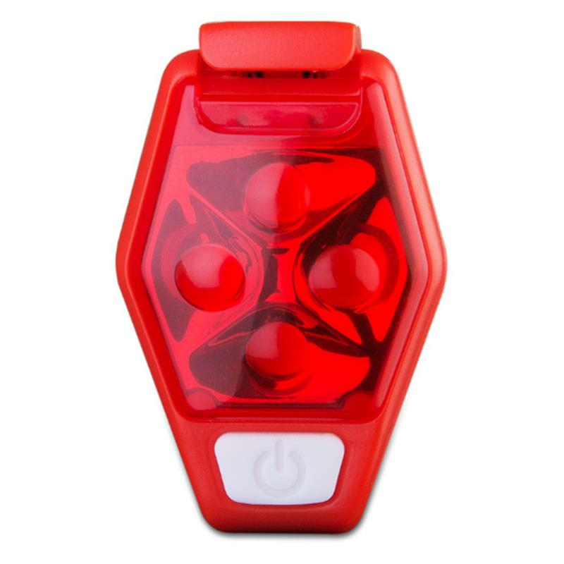 Multi-functional Outdoor Riding Tail Light IPX4 Woopower Running Arm Light Warning Light