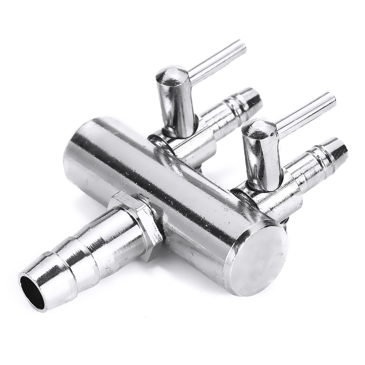 Oxygen Pump Valve Stainless Steel Lever Aquarium Air Flow Control Fish Tank