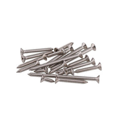 100Pcs M2.3 304 Stainless Steel Cross Flat Head Self Tapping Screw Wood Screws Speaker Screws Optional Length