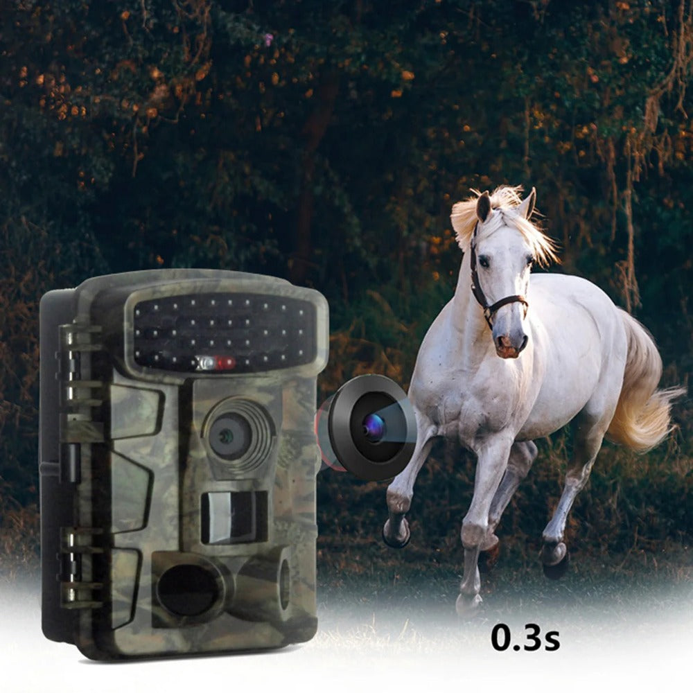 20MP HD 1080P 0.2s Trigger Time Waterproof IP65 IR Night Vision Hunting Camera Trail Camera Outdoor Wildlife Monitoring Home Security Surveillance