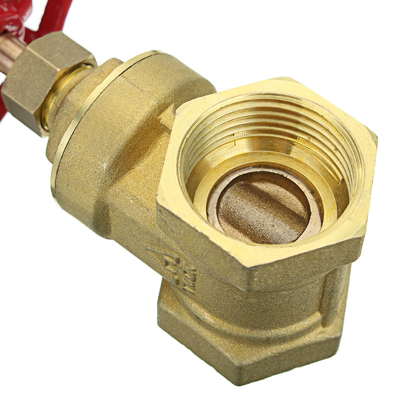 1/2" 3/4" 1" Brass Manual Gate Valves G Female Thread Water Flow Valve