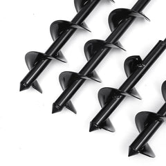9x25/30/45/60cm Garden Auger Small Earth Planter Drill Bit Post Hole Digger Earth Planting Auger Drill Bit for Electric Drill