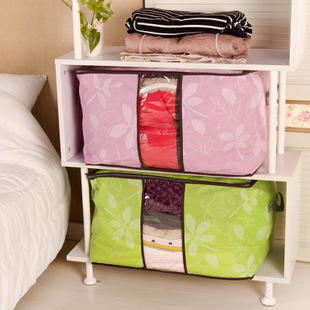 Non-woven Quilts Storage Boxes Clothes Storage Bags Home Organization Bags