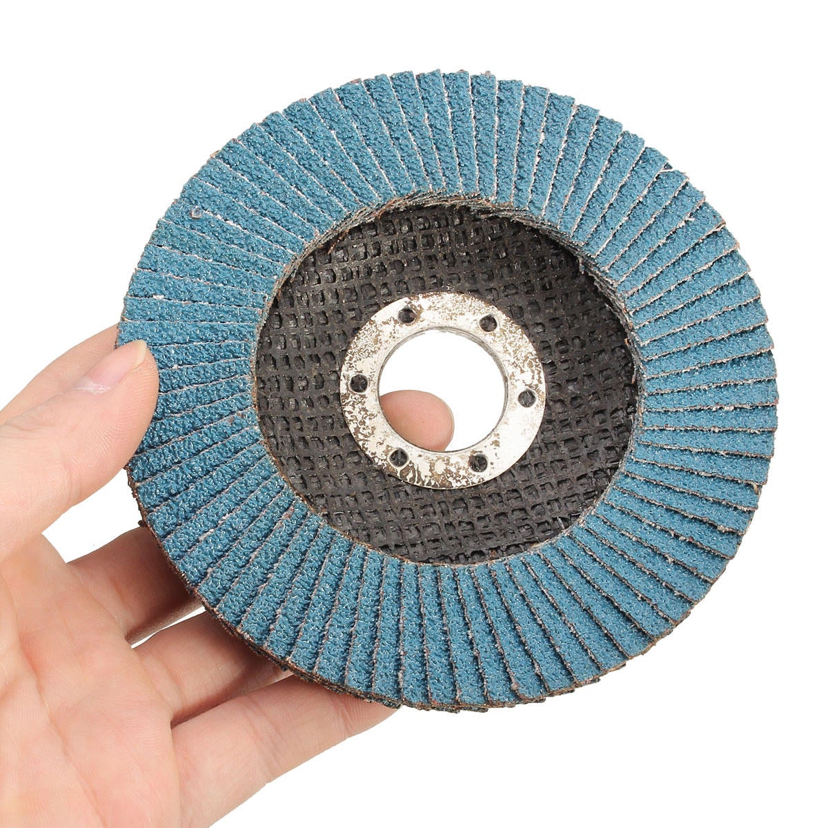 10pcs 40 Grit 115mm Flap Sanding Disc Angle Grinder Wheel Polishing Sanding Wheel
