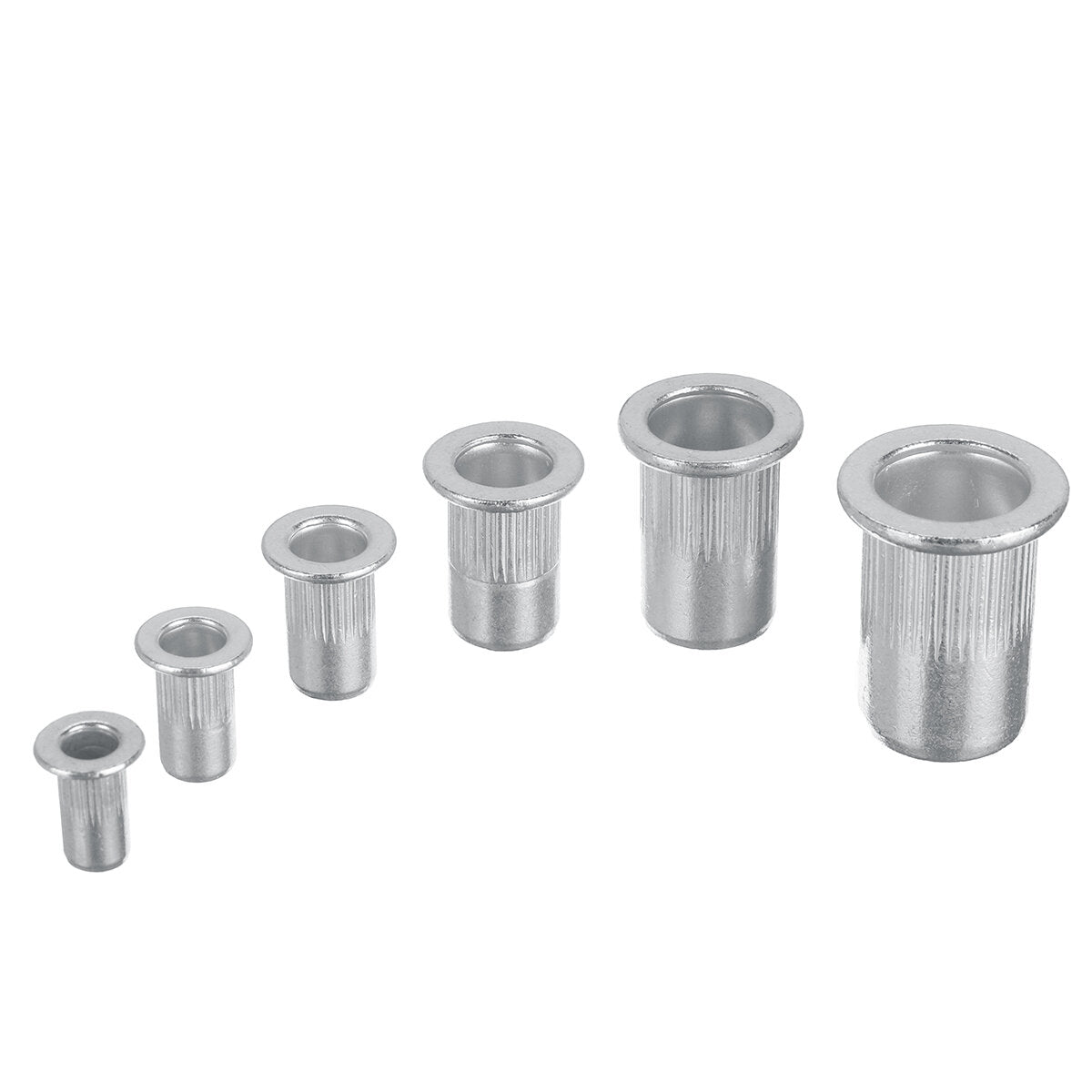 190Pcs M3-M10 Rivnut Riveter Rivet Nut Nutserts Guns Riveting Assortment Tool Kit Nutsert