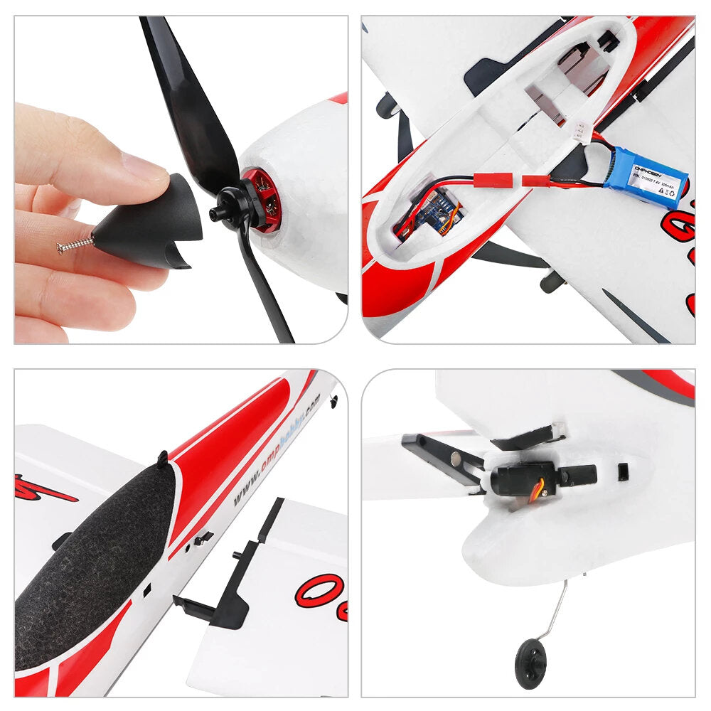 718mm Wingspan 2.4Ghz EPP 3D Sport Glider RC Airplane Parkflyer RTF Integrated OFS Ready to Fly