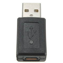 Micro USB Female to USB A Male Adapter Converter Connector Male 2 Female Phone