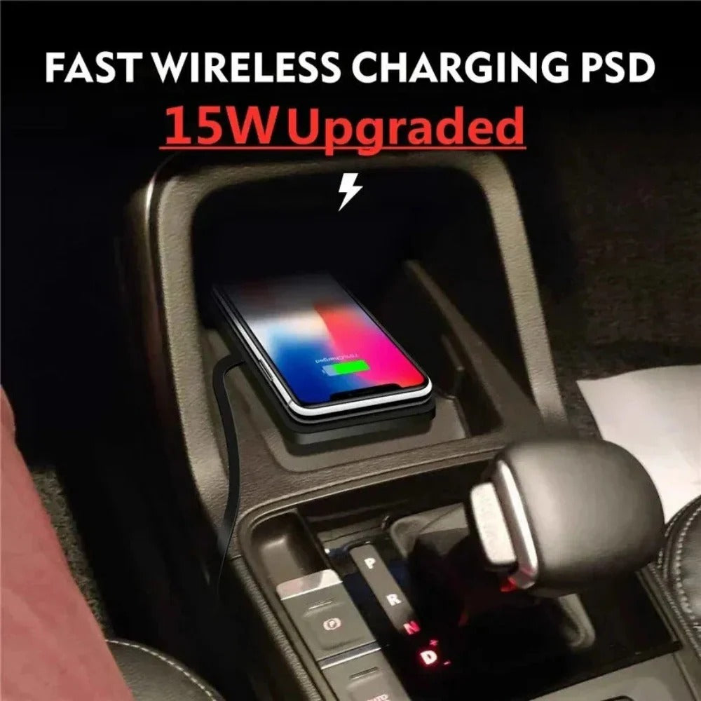 Fast Wireless Charger Pad for iPhone, Samsung, Hui, Xiaomi - 15W/10W/7.5W/5W