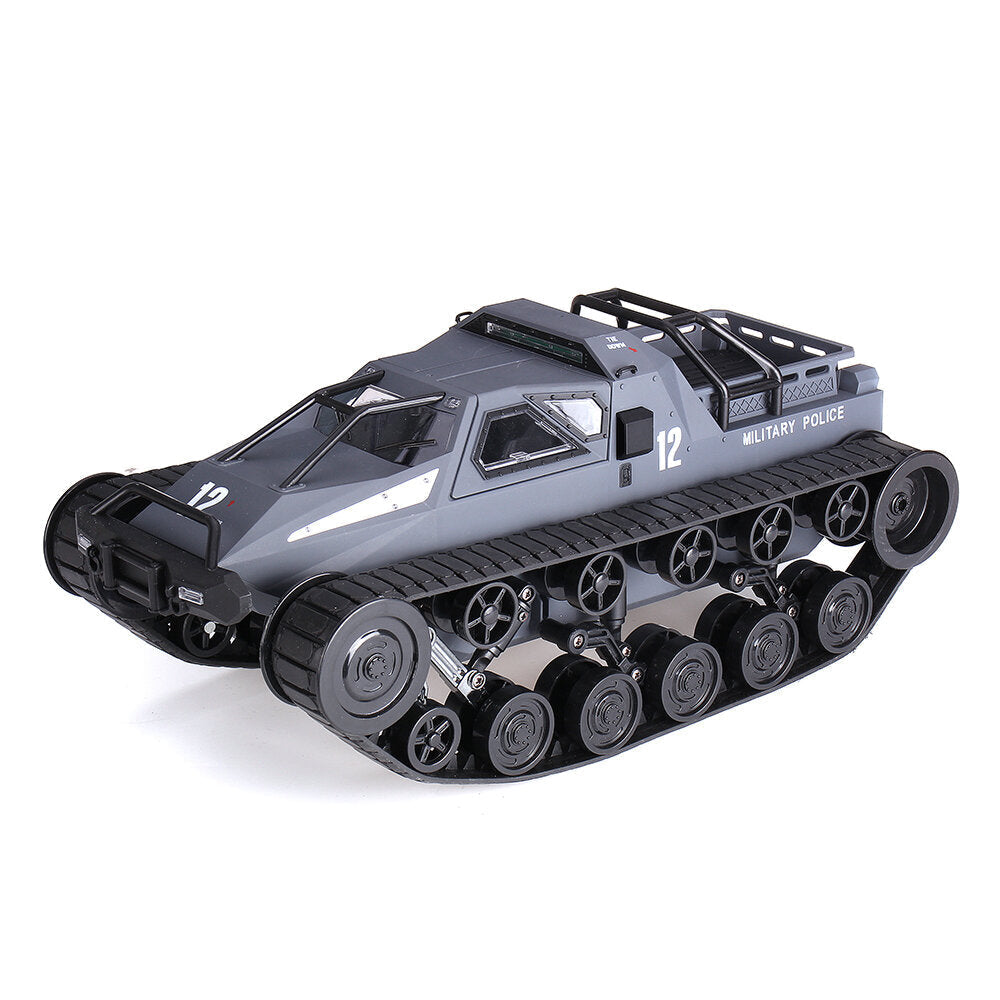 1/12 Drift RC Tank Car RTR with Two Batteries with LED Lights 2.4G High Speed Full Proportional Control RC Vehicle Models