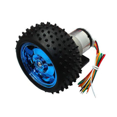 12V 320rpm/12V 107rpm/6V 160rpm DC Gear Motor Encoder Motor with Mounting Bracket and Wheel