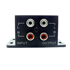 RCA Audio Adapter Amplifier Converter Power Speaker Bass Controller Regulator