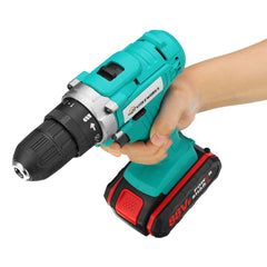 88VF Cordless Electric Impact Drill 2 Speed Hand Screwdriver Drill 25+1 Torque 3/8" Chuck