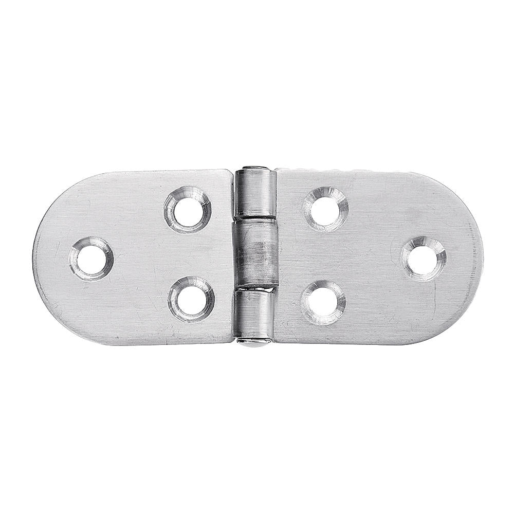 Stainless Steel Adjustable Half Round Door Butt Hinges Industrial Folding Hinge Furniture Hardware