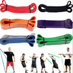2080 x 2.5mm Yoga Tension Straps Exercise Gym Sports Elastic Bands Fitness Resistance Bands