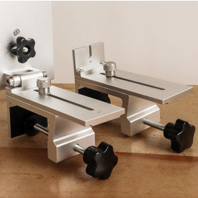 Adjustable Rail Lift Clamps with Sliding Tenon for Various Table Heights