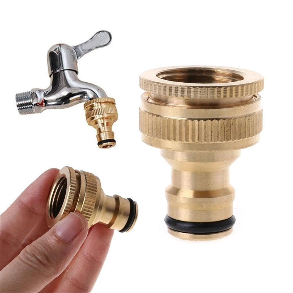 Brass Hose Tap Connector 4/6 Washing Machine Garden Irrigation Watering Fittings Kitchen Faucet Accessories