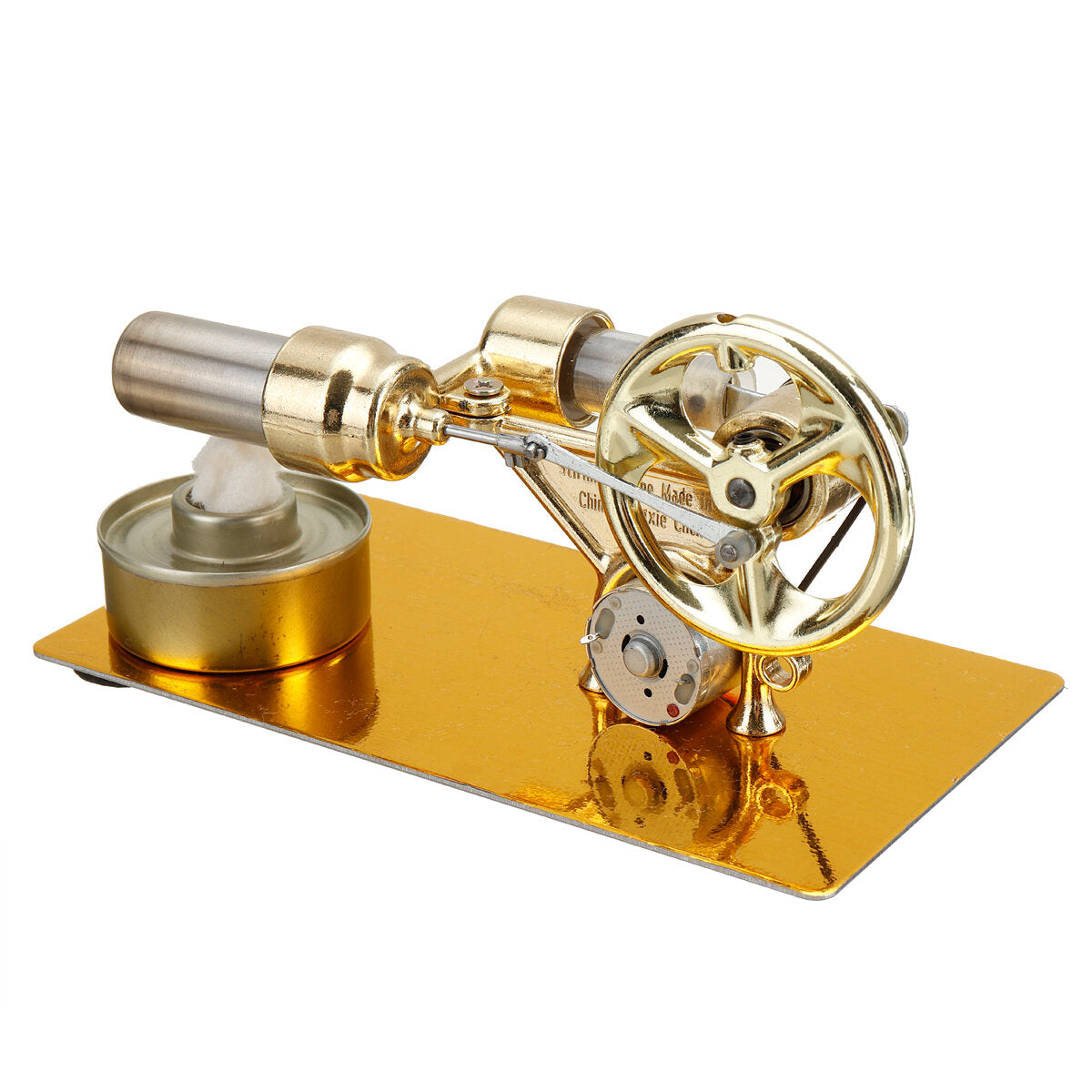 1PC 16 x 8.5 x 11 cm Physical Science DIY Kits Stirling Engine Model with Parts