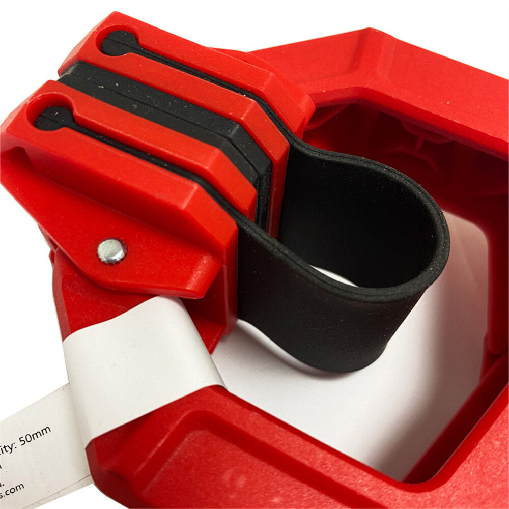 High Hardness Single Hand F Clamp, 50mm Max Opening - Ideal for Woodworking