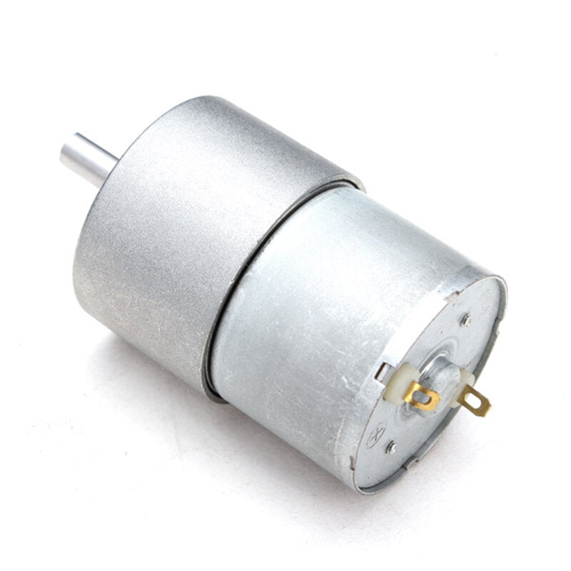 4Pcs 12V 130RPM DC Metal Gear Reducer Motor GM37-3525 High Torque DC Gear Motor