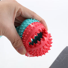 Dog Toy with Suction Cup Multi-functional Pet Toy Dog Molar with Suction Cup Chewing Rope Ball Toy Dog Toothbrush Toy Chew