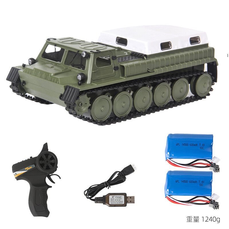 Crawler Transport Remote Control Vehicle RC Tank Car Full Propotional Control