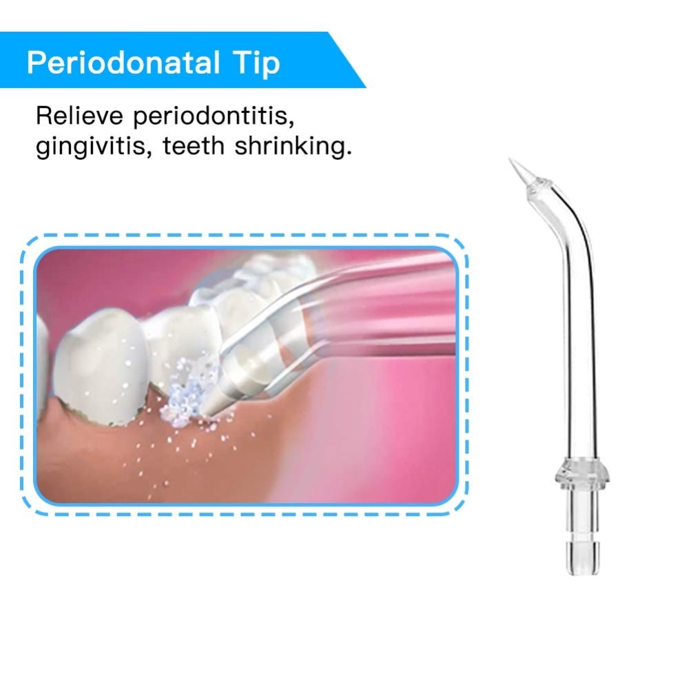 Rechargeable Oral Irrigator Dental Water Flosser Jet Waterproof Portable Teeth Cleaner