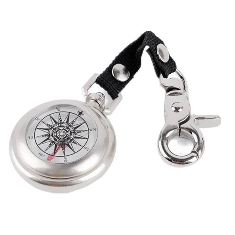 Portable keychain compass Camping Hiking Pointer Pointing Guider sports outdoors equipment