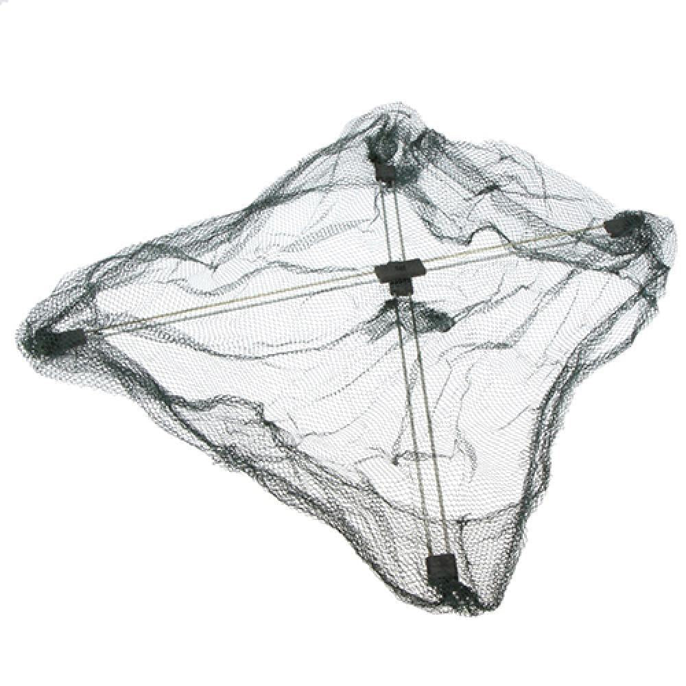 Practical Fish Net Foldable Mesh Baits Trap Cast Crab Shrimp Cage Fishing Gadgets