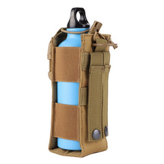 Tactical Molle Pouch Water Bottle Holster Waist Bag Military Outdoor Camping Hiking Hunting Travel Canteen Kettle Holder Carrier