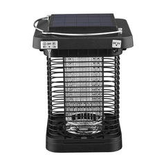 Solar Powered Bug Zapper - High Powered Electric Mosquito & Fly Trap, IP65 Waterproof LED