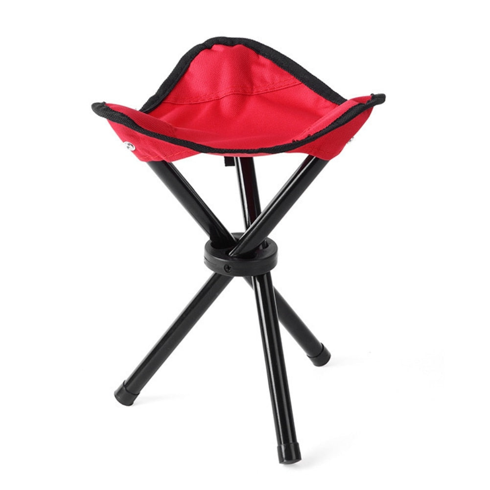 Folding Fishing Chair Lightweight Foldable Picnic Camping Chair Bench Stool Triangle Fishing Seat Portable Outdoor