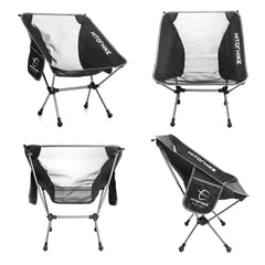 Travel Ultralight Folding Chair Superhard High Load Outdoor Camping Portable Beach Hiking Picnic Seat Fishing Chair