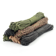 Parachute Cord Lanyard Outdoor Camping Rope Climbing Hiking Survival Equipment Tent Accessories