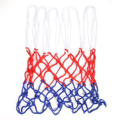 Basketball Net All-Weather Basketball Net Tri-Color Basketball Hoop Net Powered Basketball Hoop Basket Rim Net