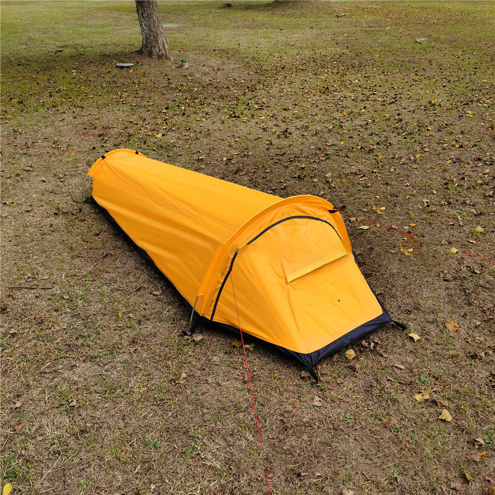 Camping Ultralight Tent 1 Person Car Travel Outdoor Tents Backpacking Waterproof Sleeping Bag For Tourism Cycling Equipment