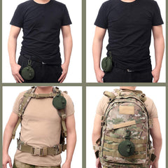 1000D Tactical Wallet Pocket Military Accessory Bag Portable Mini Money Coin Pouch Keys Holder Waist Bag for Hunting Camping