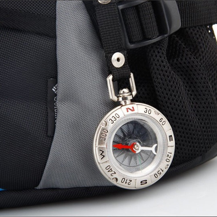 Portable keychain compass Camping Hiking Pointer Pointing Guider sports outdoors equipment