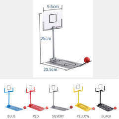 Stress Relief Toy Foldable Mini Basketball Game Office Desktop Table Basketball Birthday Gift for NBA CBA Lovers Training Toys