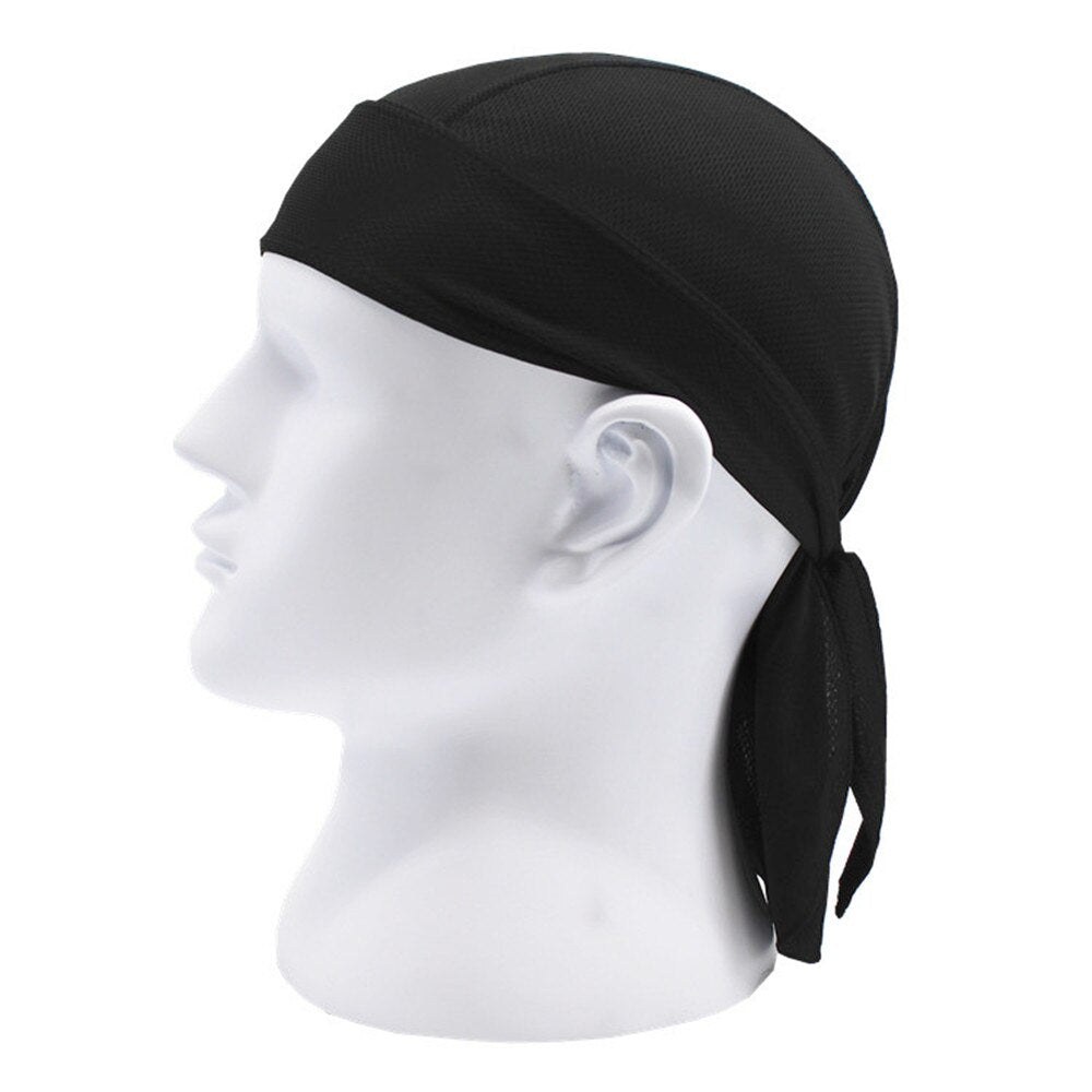 Quick Dry Pure Cycling Cap Head Scarf Summer Men Running Riding Bandana Headscarf Ciclismo Pirate Hat Hood Headband