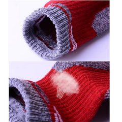 1 Pair Cotton Outdoor Mountaineering Hiking Sock Thicken Winter Keep Warm Sport Socks For Men Women Ski Fishing Gym