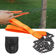 Emergency Camping Hiking Tool 11 Sawtooth Outdoor Tools Hand Zipper Saw Garden Logging Survival Chain Saw Portable