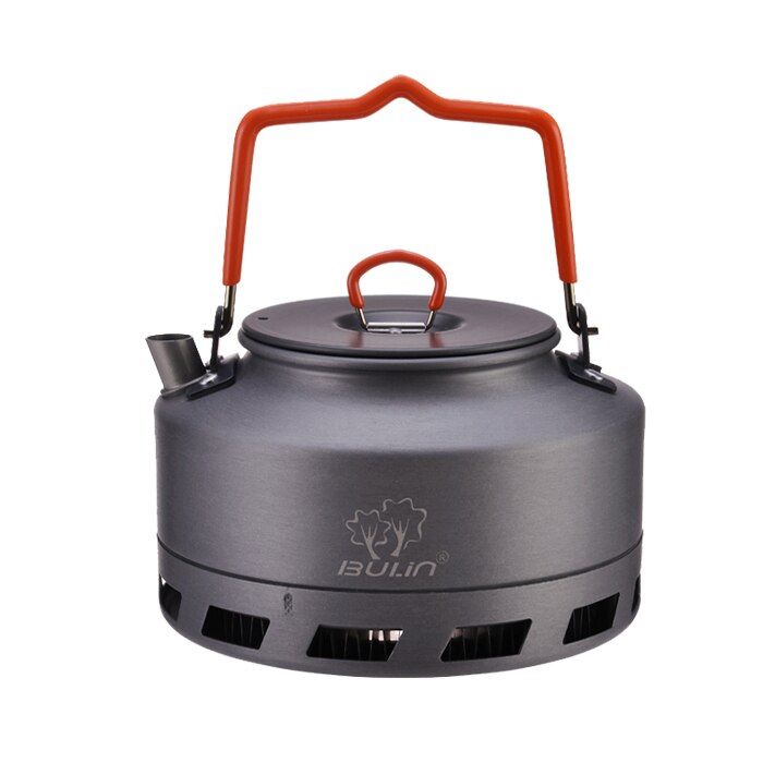 1.1L Outdoor Kettle Aluminum Alloy Portable Pot Travel Pan Teapot Coffee Tableware Cookware for Hiking Camping Cooking