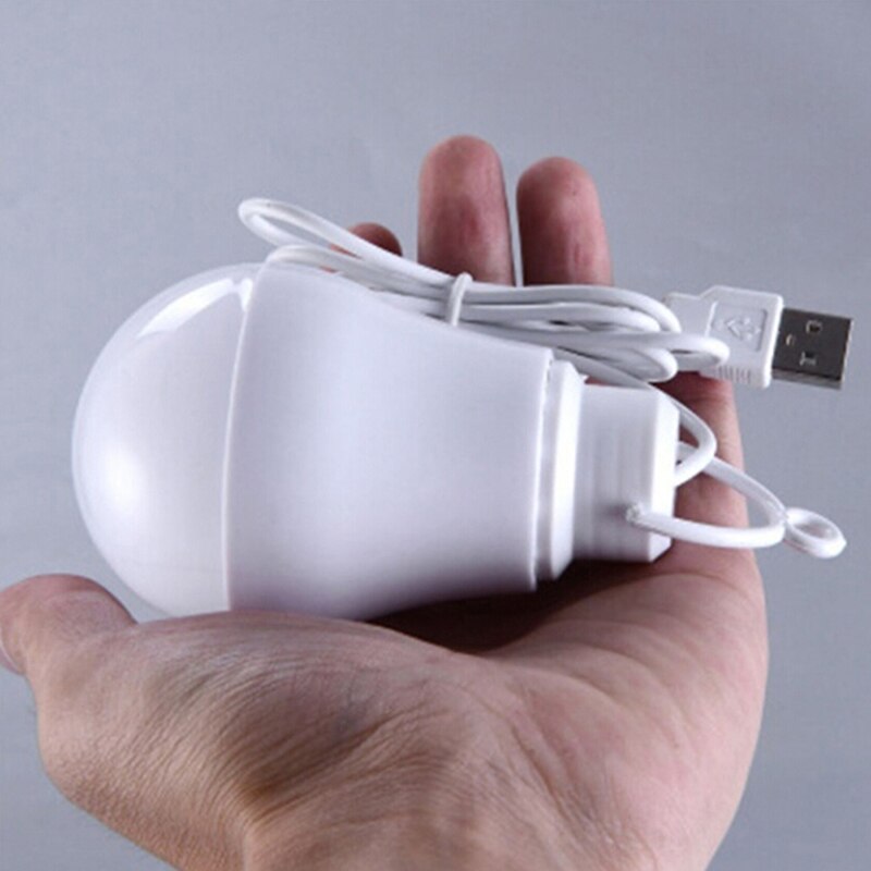 Portable LED USB  Lantern Camping Lamp Book Light Mini Bulb 5V LED USB Power LED Reading Student Study Table Lamp Super Bright
