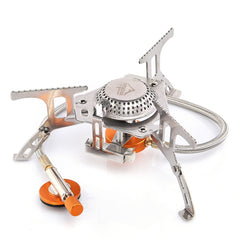 Camping Gas Stove Outdoor Tourist Burner Strong Fire Heater Tourism Cooker Survival Furnace Supplies Equipment Picnic