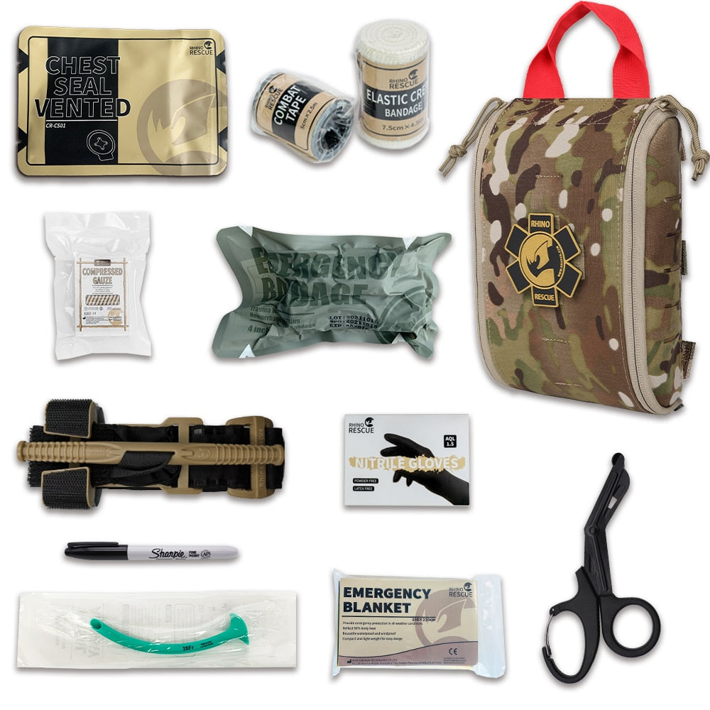 Military Pouch First Aid Kit Survival outdoor emergency kit for Camping Medical Kit Molle Pouch Bag