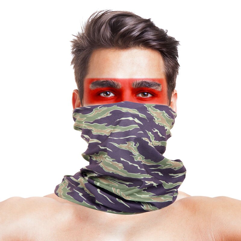 Military Tactical Hiking Bib Headscarf Camouflage Special Forces Scarf  for Men Women Cycling UV Protective Headkerchief