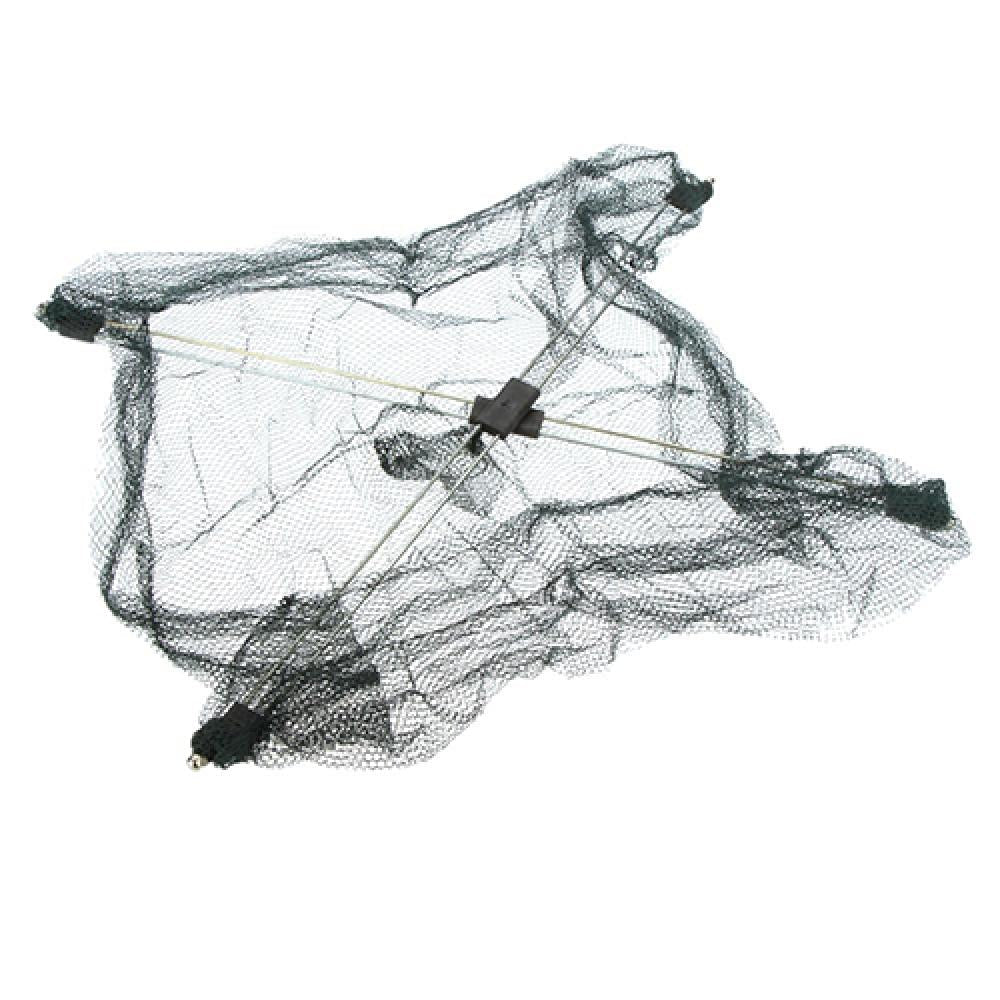 Practical Fish Net Foldable Mesh Baits Trap Cast Crab Shrimp Cage Fishing Gadgets